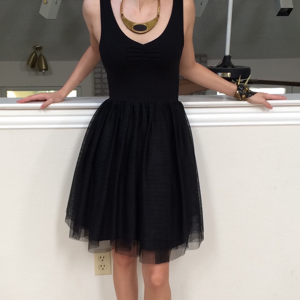 LBD tulle tutu dress